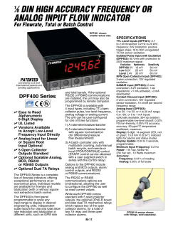 Specs - OMEGA Engineering
