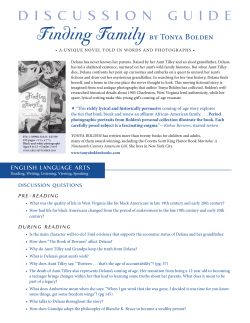 Discussion guiDE - Bloomsbury Publishing