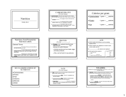 Nutrition 2013-14 student version 9 slides