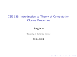 Closure Properties - faculty.ucmerced.edu