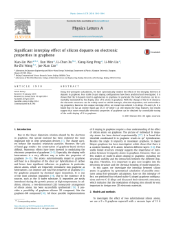Significant interplay effect of silicon dopants on electronic properties