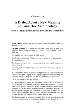 A Dialog About a New Meaning of Symmetric