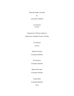Honors Thesis - Emory University