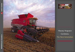 Massey Ferguson Combines: The Next Generation