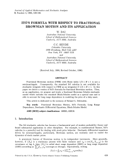 ITO`S FORMULA WITH RESPECT TO FRACTIONAL