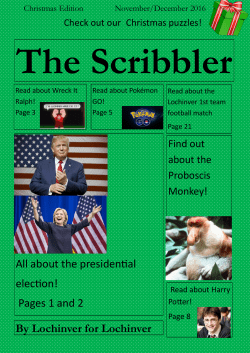 The Scribbler Christmas Edition PDF File