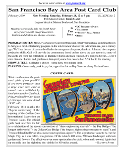 Feb. 2009 SFBAPCC Newsletter (Acrobat PDF File)
