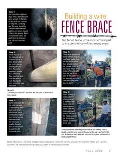Building a wire - University of Wyoming
