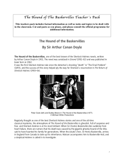 Teacher`s support pack - English Theatre Frankfurt