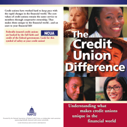 Understanding what makes credit unions unique in the financial