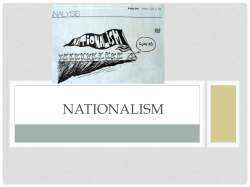 NATIONALISM