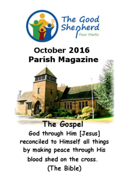 Ministering to Others - Church of the Good Shepherd, Four Marks