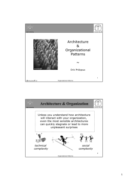 Organizational Patterns