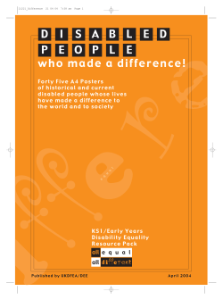 disabledpeople - World of Inclusion