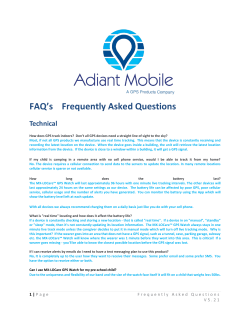 FAQs - Adiant Mobile