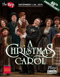 A Christmas Carol - Milwaukee Repertory Theater