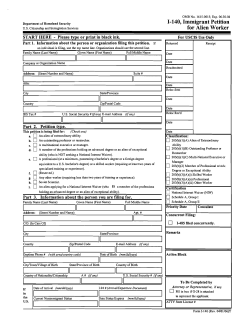I-140 Worksheets - The Law Offices of Brij M. Kapoor PC