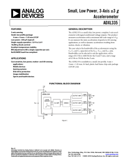 ADXL335 - Analog Devices