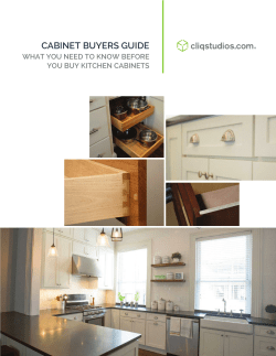 cabinet buyers guide