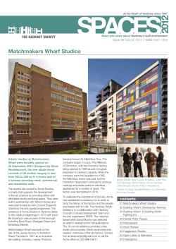 Spaces 38 - The Hackney Society