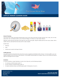 acrylic mirror cleaning guide