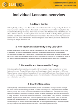 Grade 4-6 - SolarBuddy