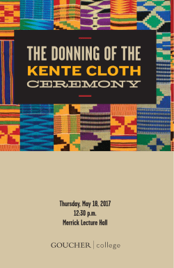 the donning of the