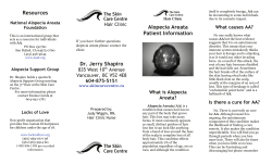 Alopecia Areata Information