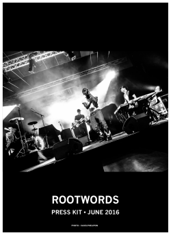 rootwords press kit • june 2016