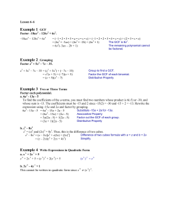Lesson 1&ndash;1 - TeacherWeb