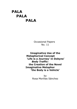 PALA PALA PALA - Poetics and Linguistics Association