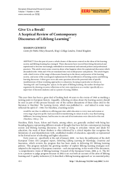 Give Us a Break! A Sceptical Review of