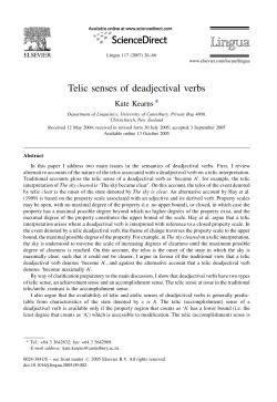 Telic senses of deadjectival verbs