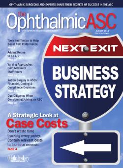 Case Costs - Ophthalmology Management