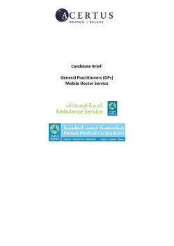 Candidate Brief
