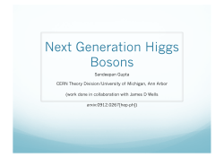 Next Generation Higgs Bosons