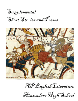 AP Supplement - Atascadero High School