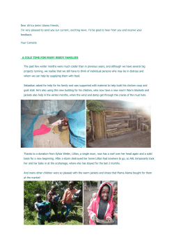 Dear Africa Amini Alama friends, I`m very pleased to send you our