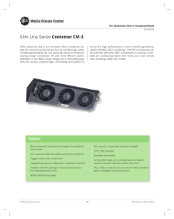 CM-3 Skirt Condenser