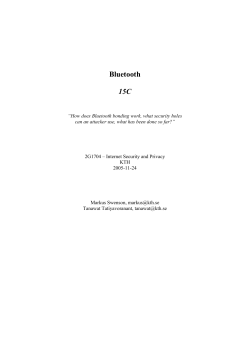 Bluetooth 15C