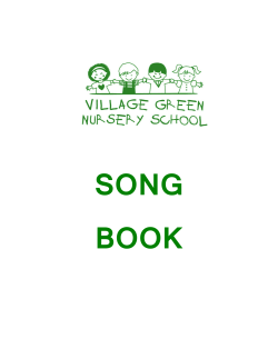 Song - Village Green Nursery School