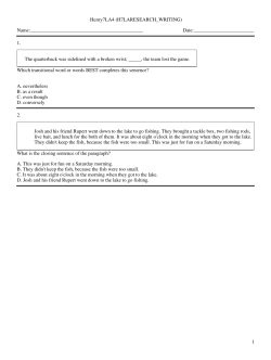 Henry7LA4 (H7LARESEARCH_WRITING)