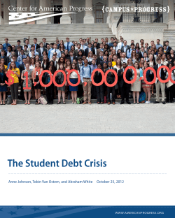 The Student Debt Crisis - Center for American Progress