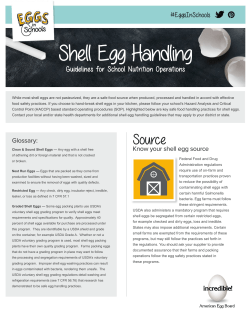 Shell Egg Handling - American Egg Board