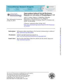 2β Depends on Activation of Phospholipase C Superantigen