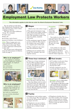 Easy Reading: Employment Law Protects Workers