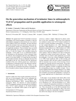 On the generation mechanism of terminator times in subionospheric