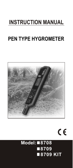 English manual - AZ Instrument Corp.