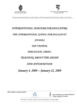 Seminar Program