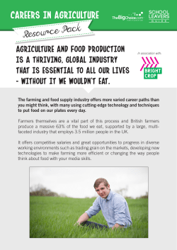 careers in agriculture